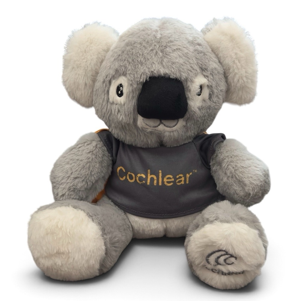 Cochlear Implant Koala Bear Super Hear-O with Cape 10" Stuffed Animal Plush